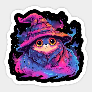 magic cat Sticker